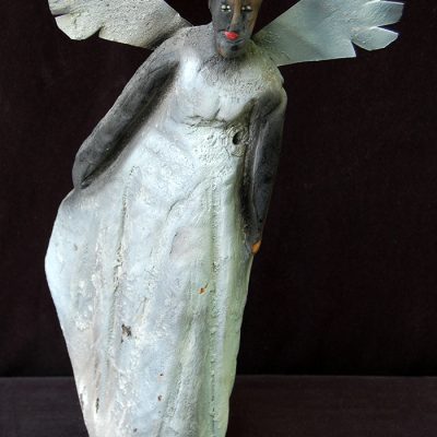 326, GF White, Dark Angel with Tin Wings