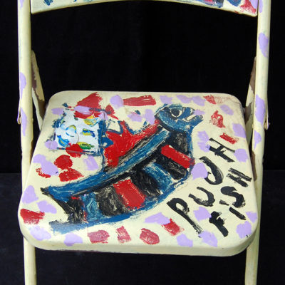 524, Willie Jinks, Push Fish Chair