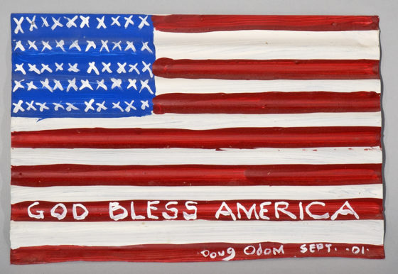 349, Doug Odom, God Bless America Flag